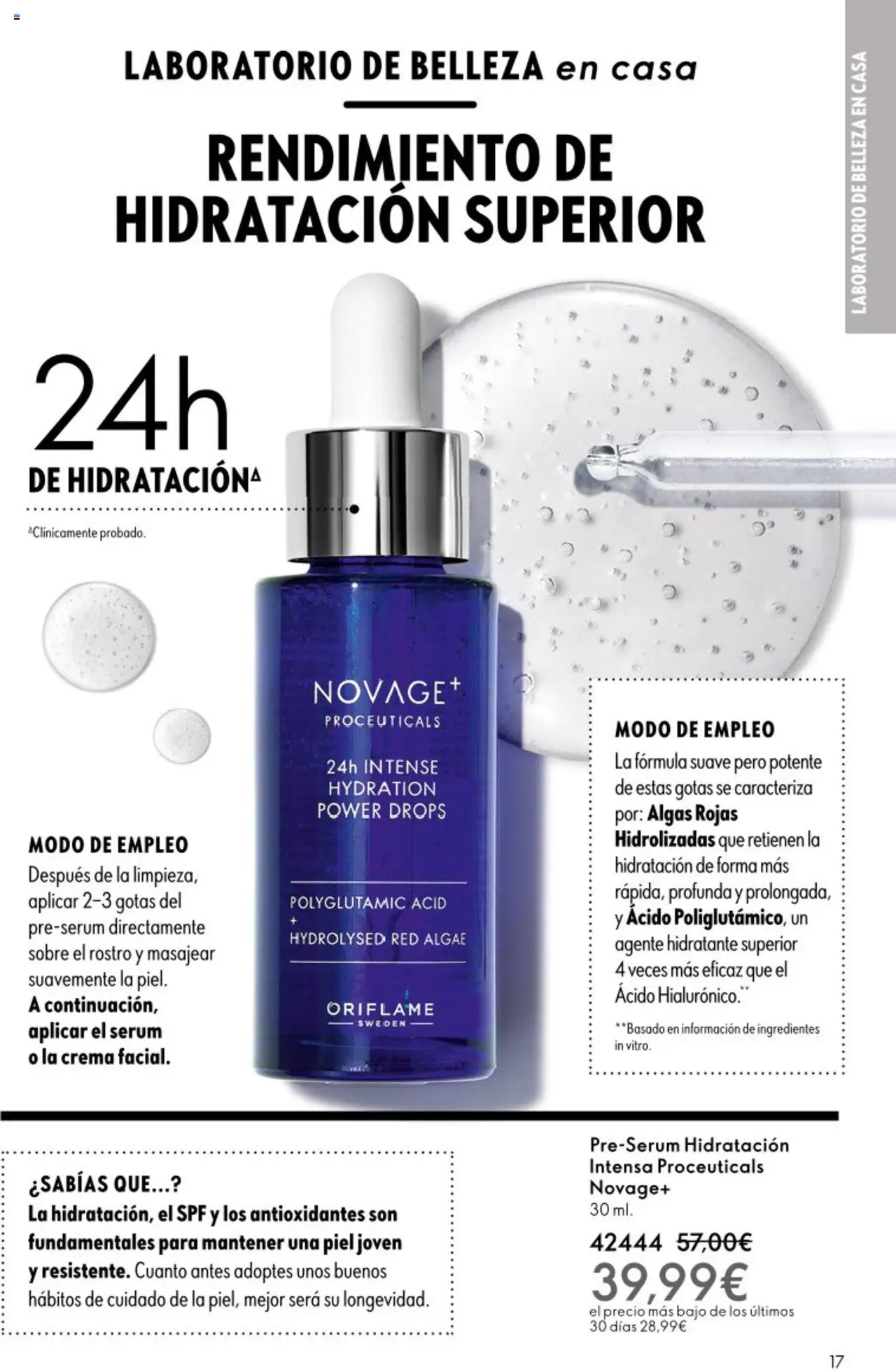 Oriflame - Catálogo Campaña 13 │ válido desde el 14.09.2025 | Página: 17 | Productos: Κρεμάστρα, Sérum, Crema