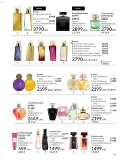 AVON katalog - važi od 01.08.2025 | Strana: 111 | Proizvode: Parfem, Toaletna voda, Voda, Krema za ruke