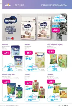 Lilly drogerie katalog - pregled Lilly drogerie kataloga - važi od 01.12.2025 | Strana: 20 | Proizvode: Banana, Jagoda, Breskva, Pelene