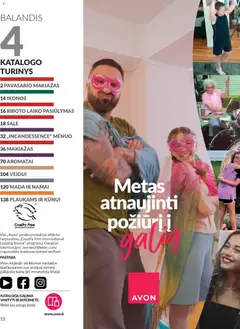 AVON leidinys galioja nuo 01.04.2026 | Puslapis: 12 | Prekių: Makiažas