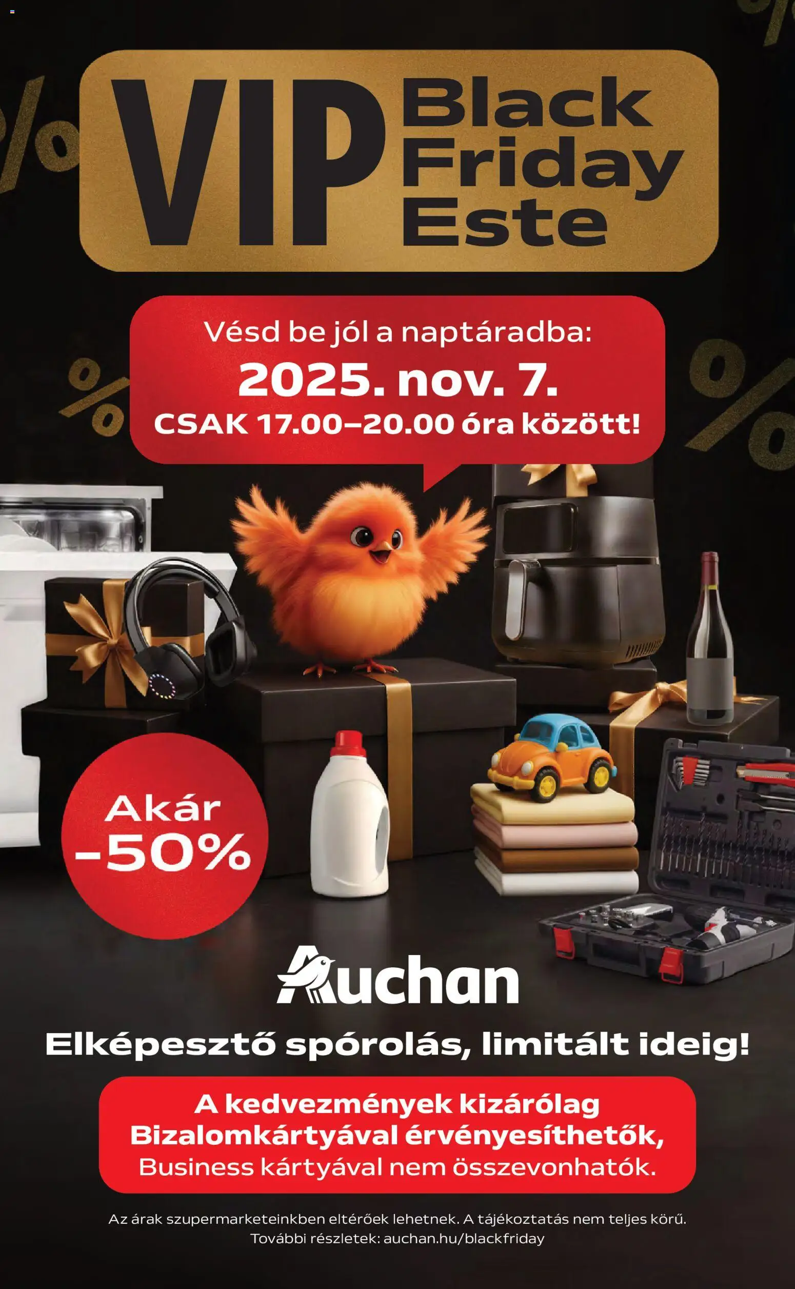 Auchan akciós ujság - amely érvényes a következő dátumtól: 06.11.2025 | Oldal: 23 | Termékek: Óra