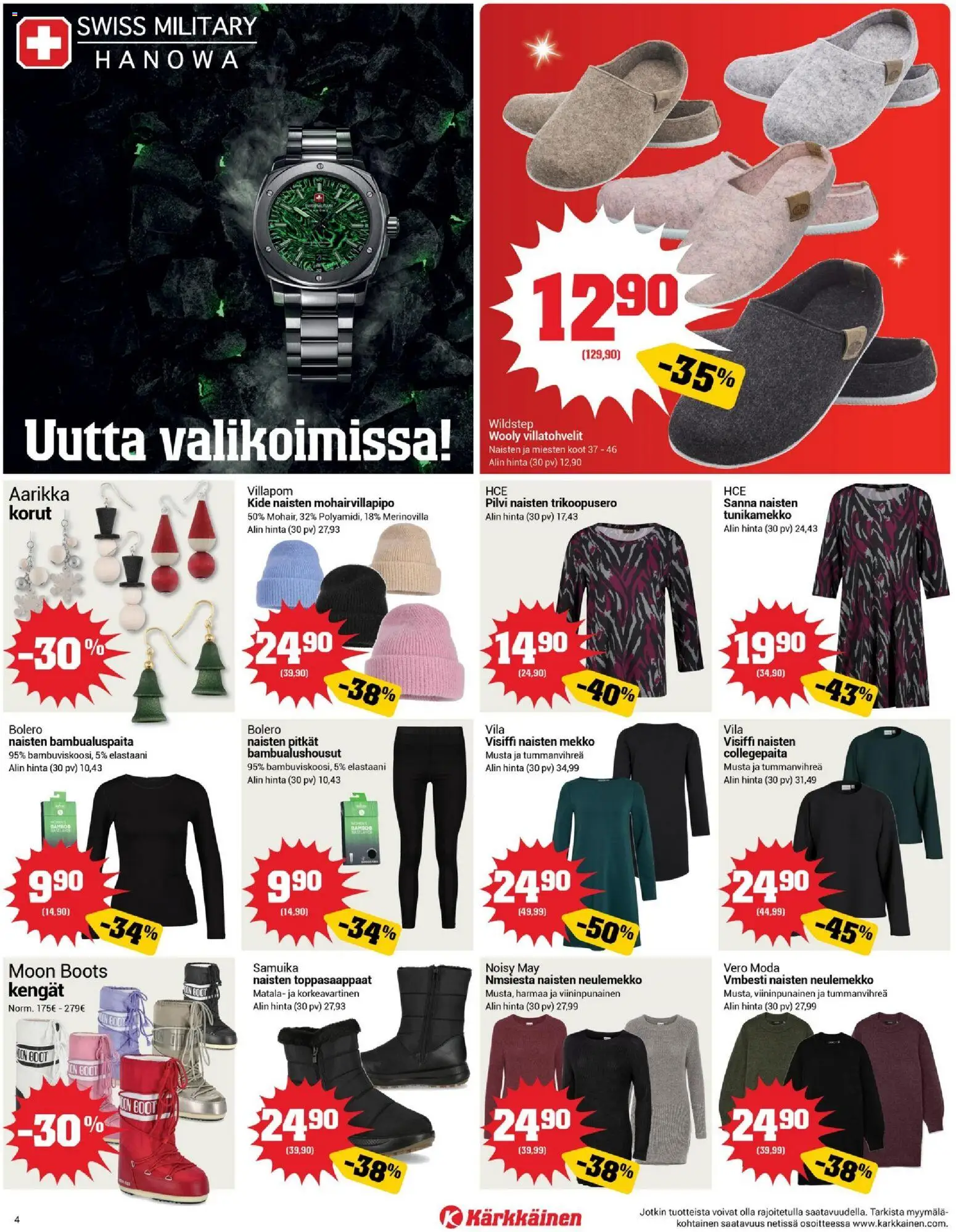 Kärkkäinen tarjoukset – voimassa 03.11.2025 alkaen | Sivu: 4 | Tuotteet: Mekko