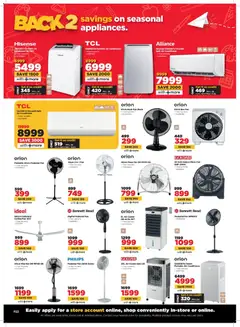 HiFi Corp specials catalogue – valid from 04.02.2026 | Page: 22 | Products: Desk, Pedestal, Air conditioner, Floor fan