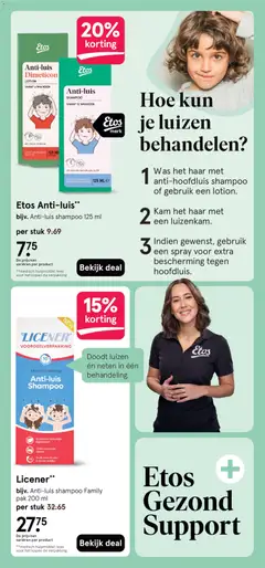 Etos - Folder - Voorbeeld van een folder van Etos, geldig van 27.10.2025 | Pagina: 42 | Producten: Kan, Was, Shampoo, Citrompótló tabletta