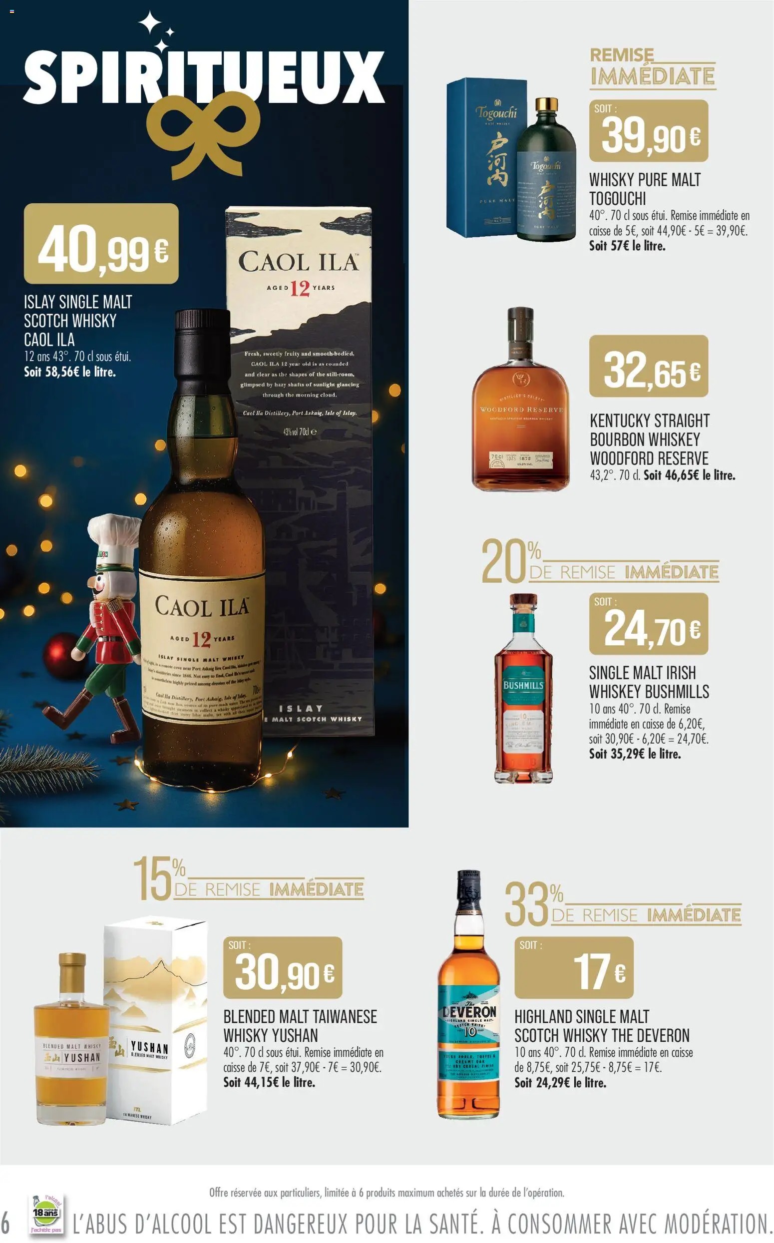 {H1} | Page: 6 | Produits: Whisky, Thé, Bourbon