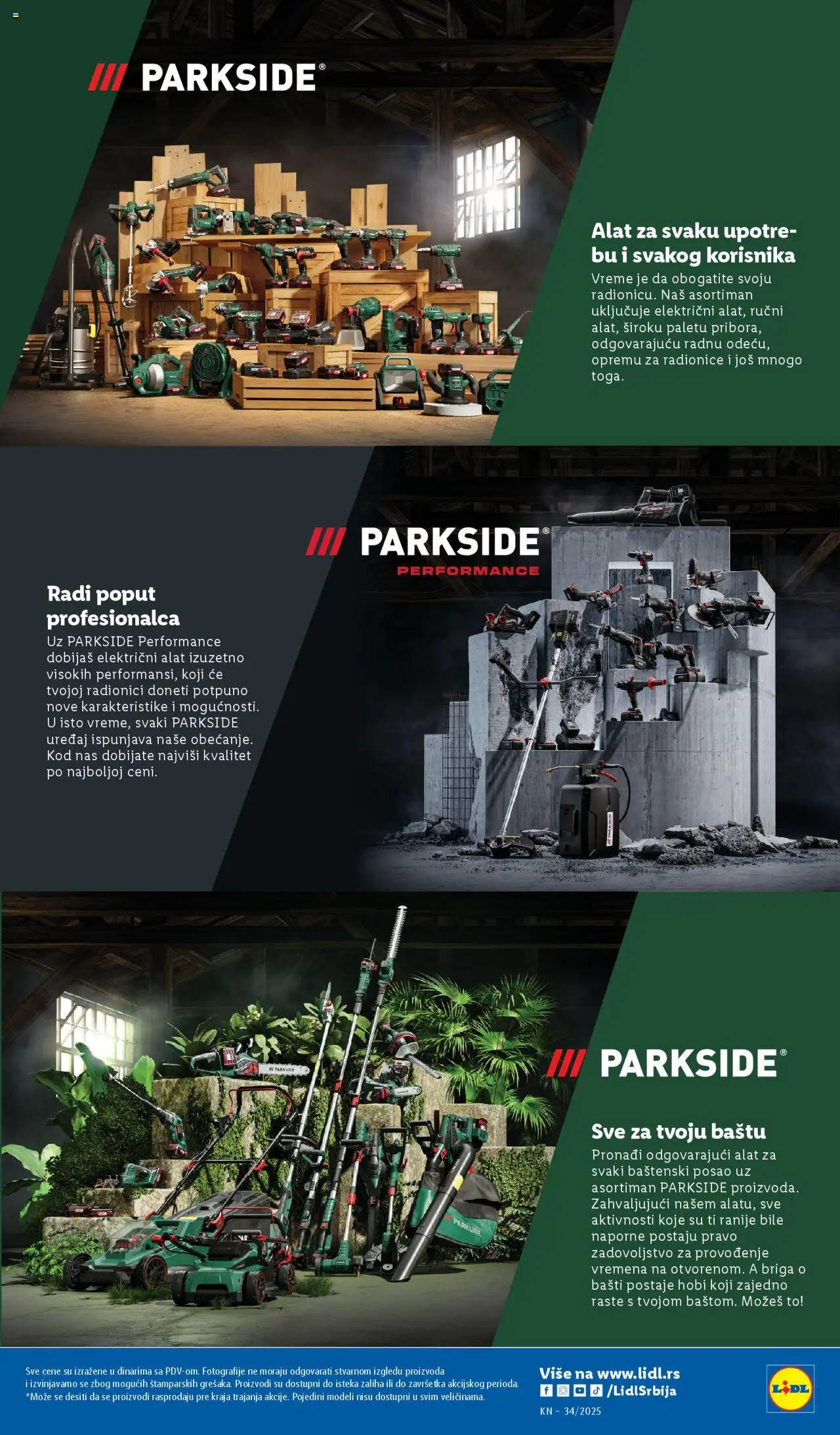 Lidl katalog - važi od 21.08.2025 | Strana: 21 | Proizvode: Parkside