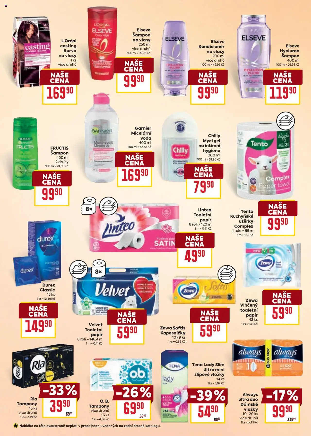 Billa katalog - Léto od 11.06.2025 | Strana: 25 | Produkty: Utěrky, Mycí gel, Zewa, Šampon