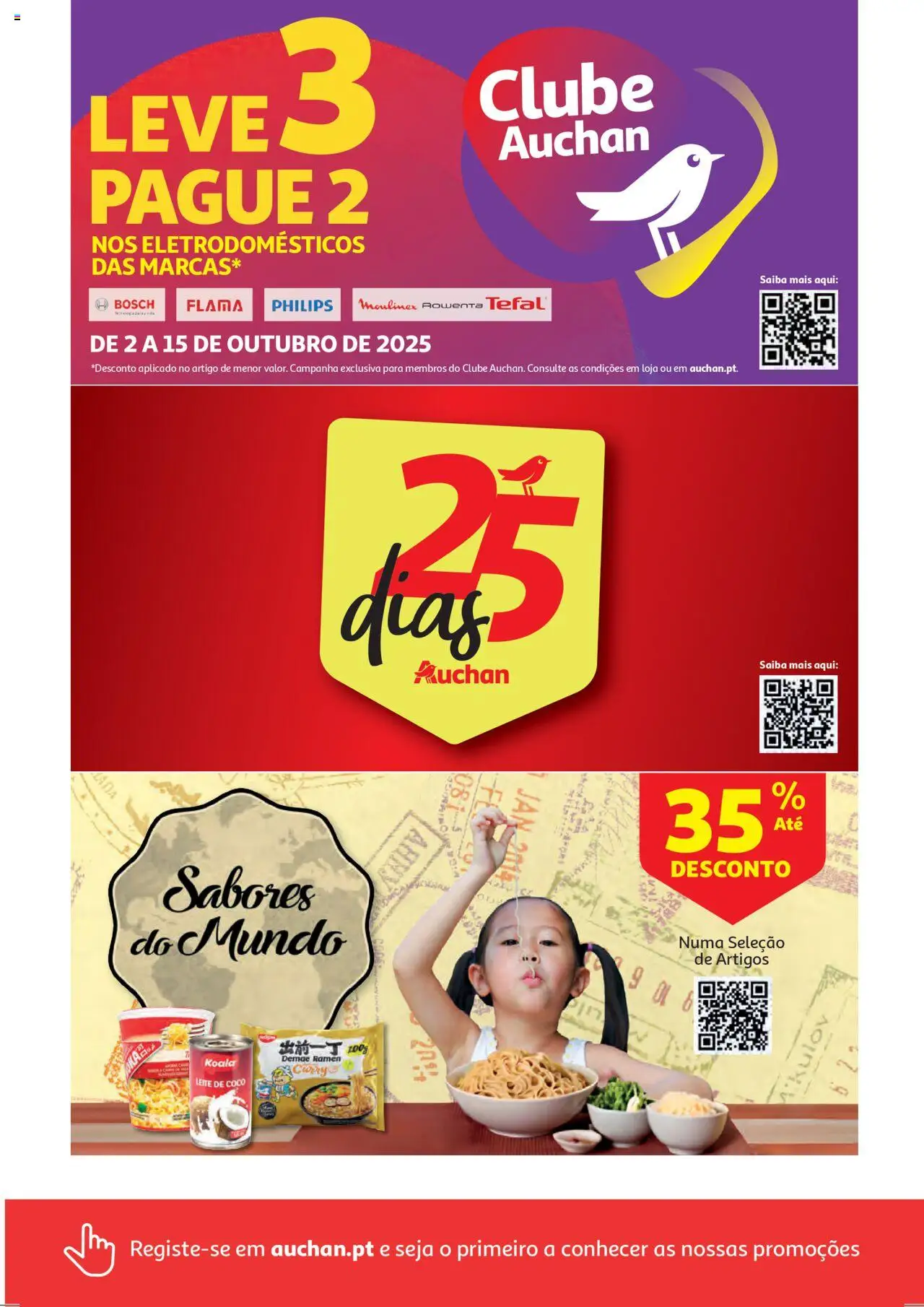 Auchan folheto │ válido de 02.10.2025 | Página: 40 | Produtos: Leite