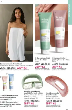 Oriflame katalog č.13/2025 od 07.09.2025 | Strana: 131 | Produkty: Tělový krém, Ručník, Krém, Váleček