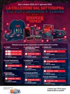 Anteprima del volantino Conad Margherita Lombardia catalogo valido a partire dal 06.11.2025 | Pagina: 18 | Prodotti: Plaid, Pavimento, T-shirt, Batteria