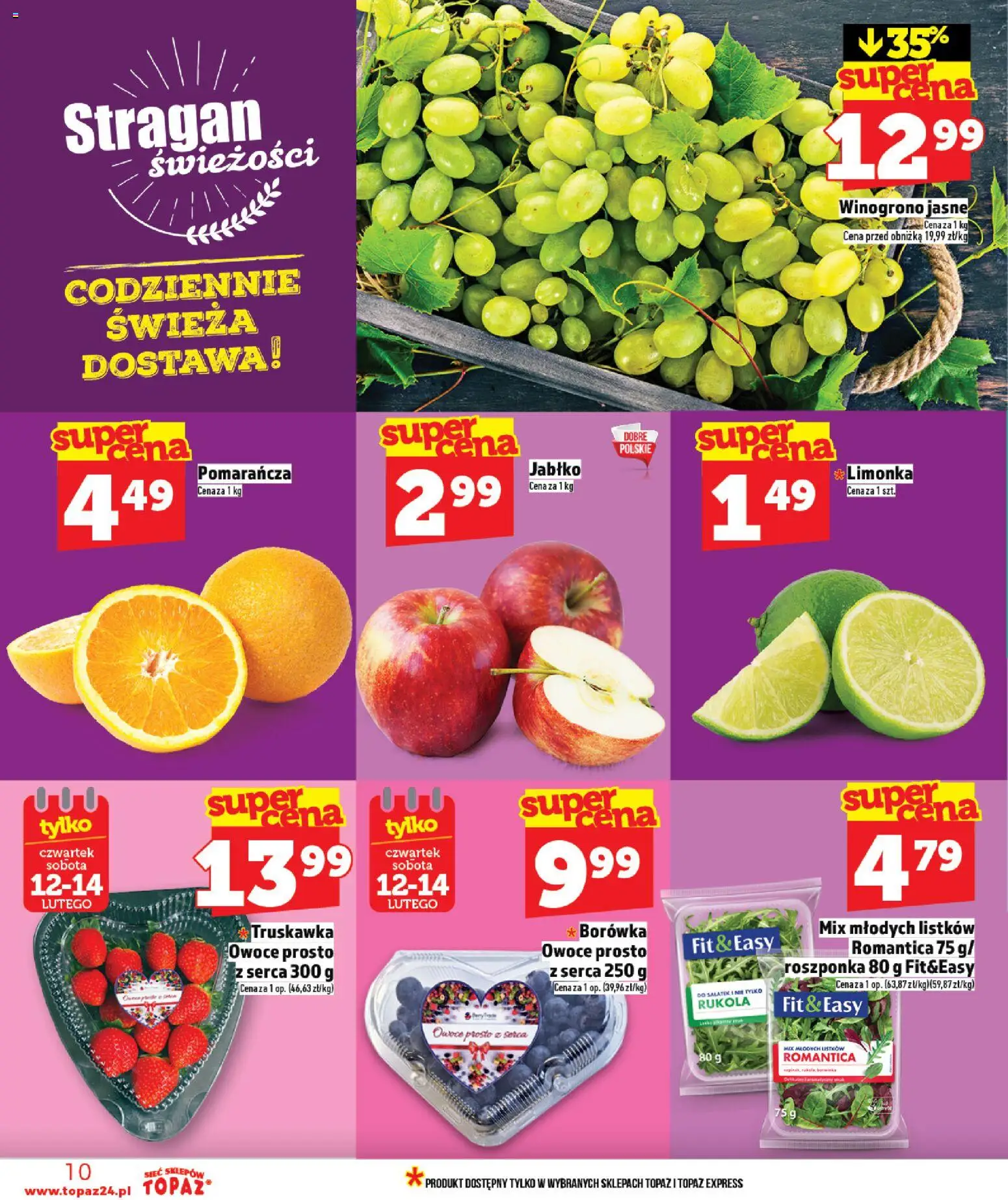 Topaz Gazetka MAZ od 12.02.2026 | Strona: 10