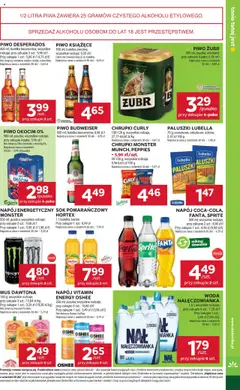 Stokrotka Gazetka od 24.07.2025 | Strona: 33 | Produkty: Piwo Desperados, Paluszki, Piwo, Woda