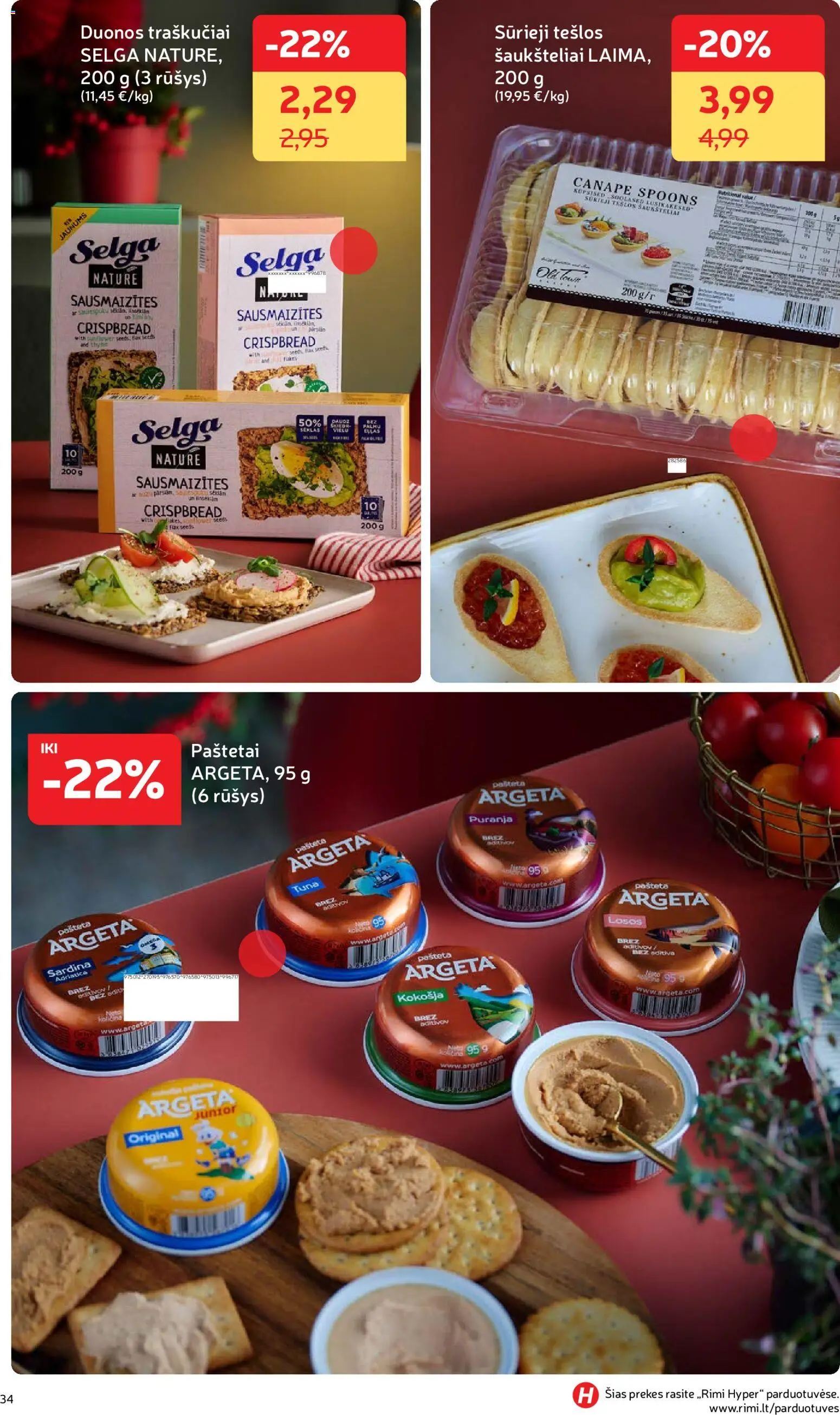 Rimi akcijos nuo 02.12.2025 | Puslapis: 34 | Prekių: Traškučiai