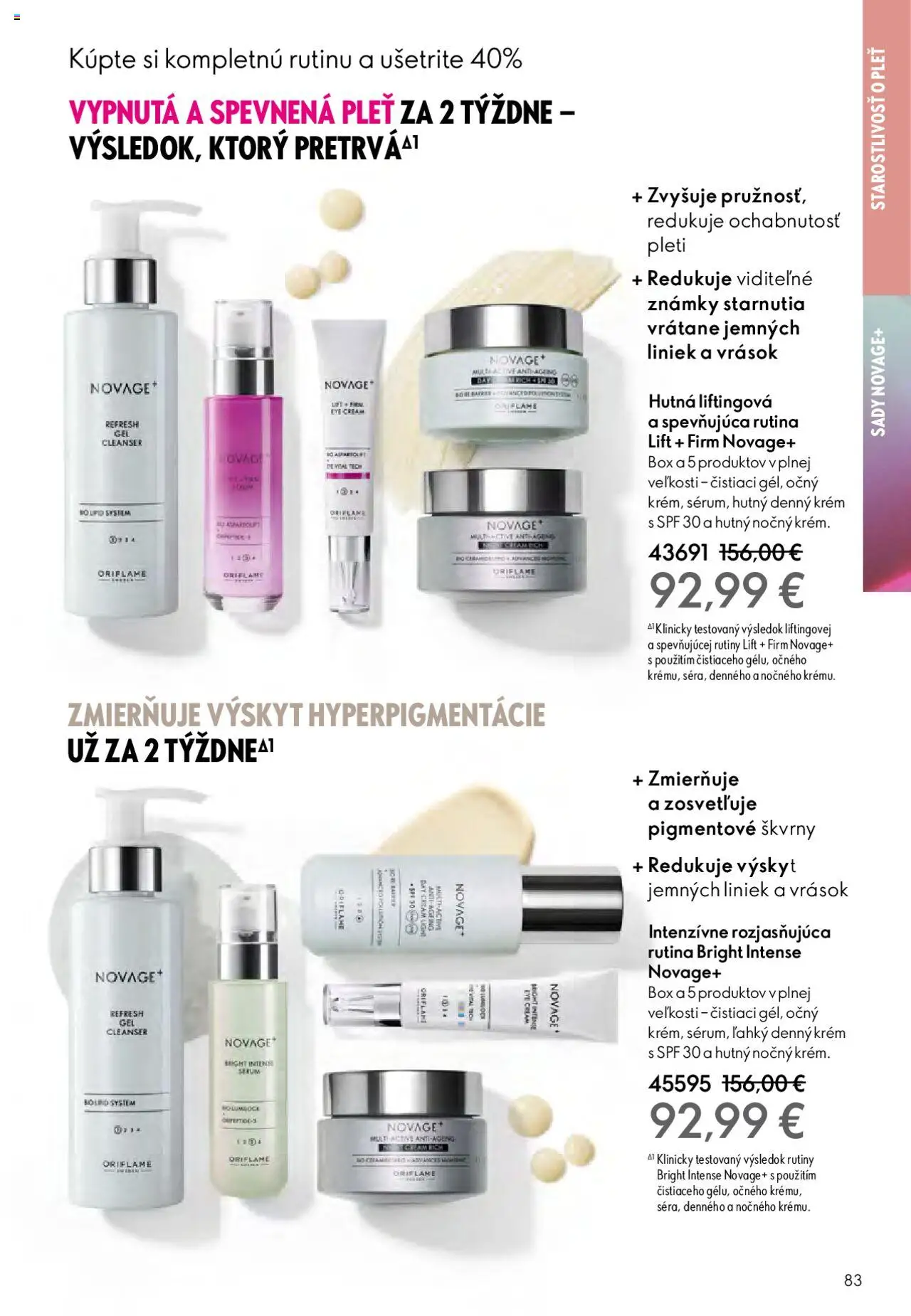 Nové Oriflame akcie – leták je platný od 22.10.2025 | Strana: 83 | Produkty: Krém