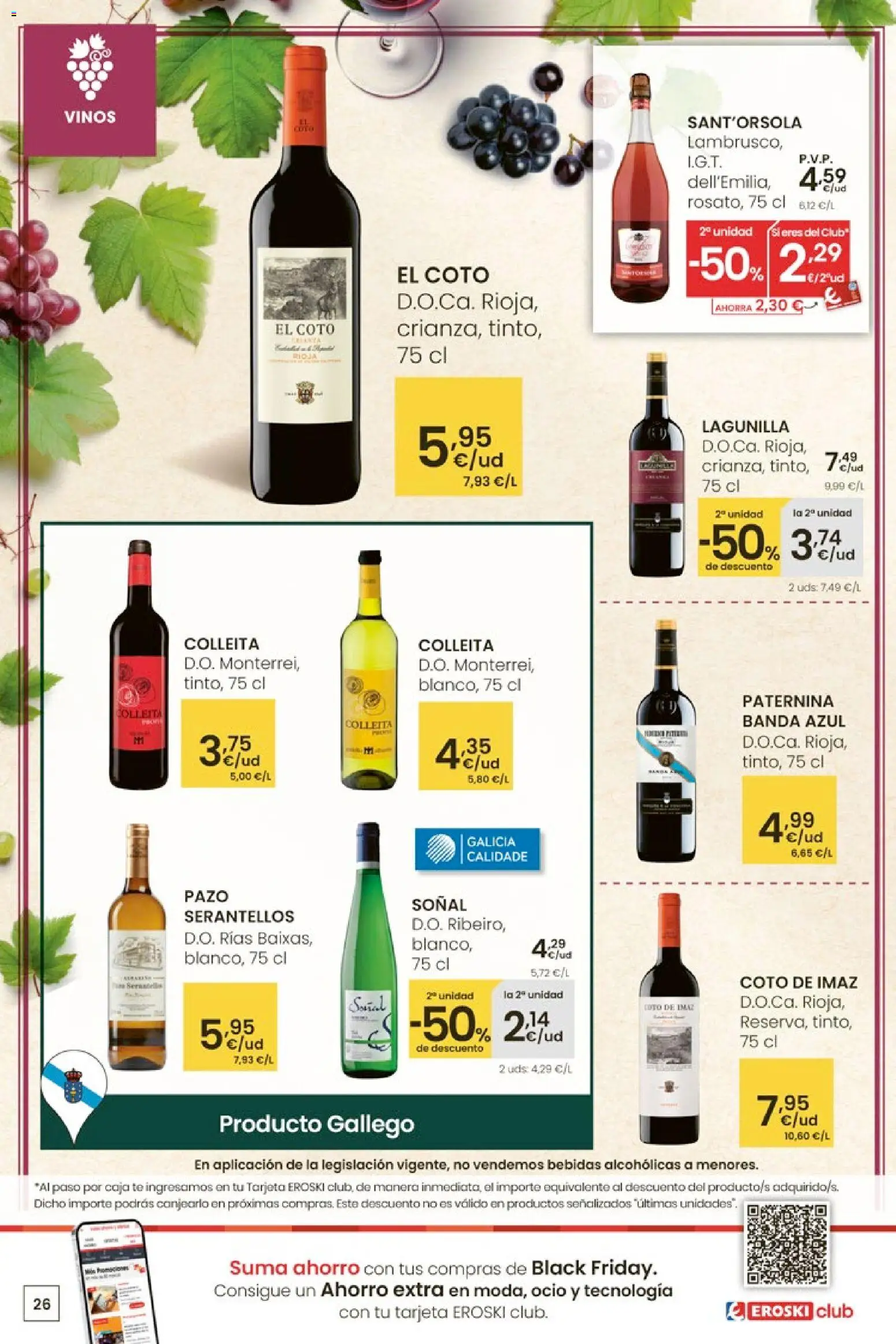 Eroski - Adelántate a la Navidad │ válido desde el 13.11.2025 | Página: 26 | Productos: Té, Caja