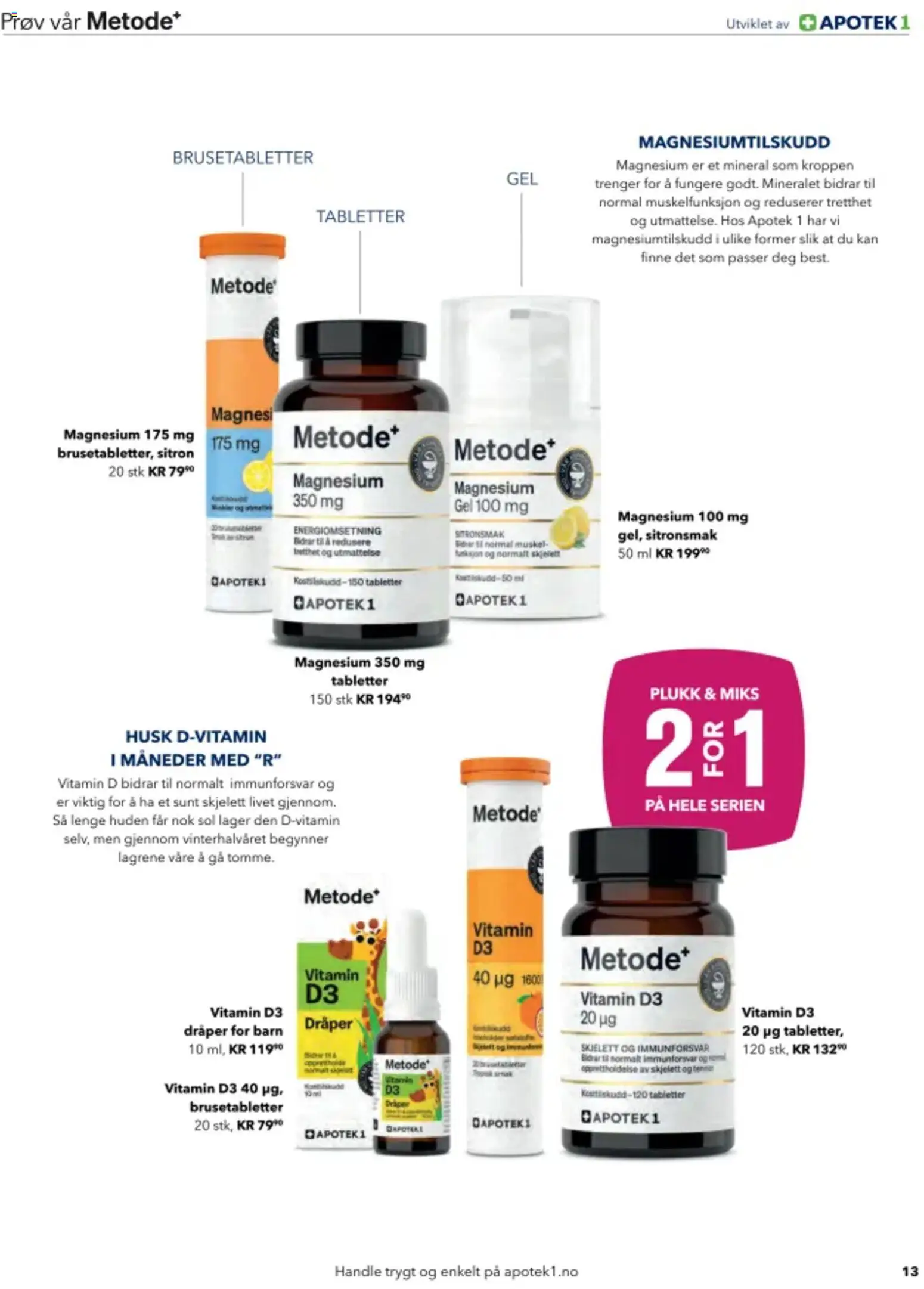 {H1} | Side: 13 | Produkter: Sittunderlag, Суміш дитяча, Sitron, Braids