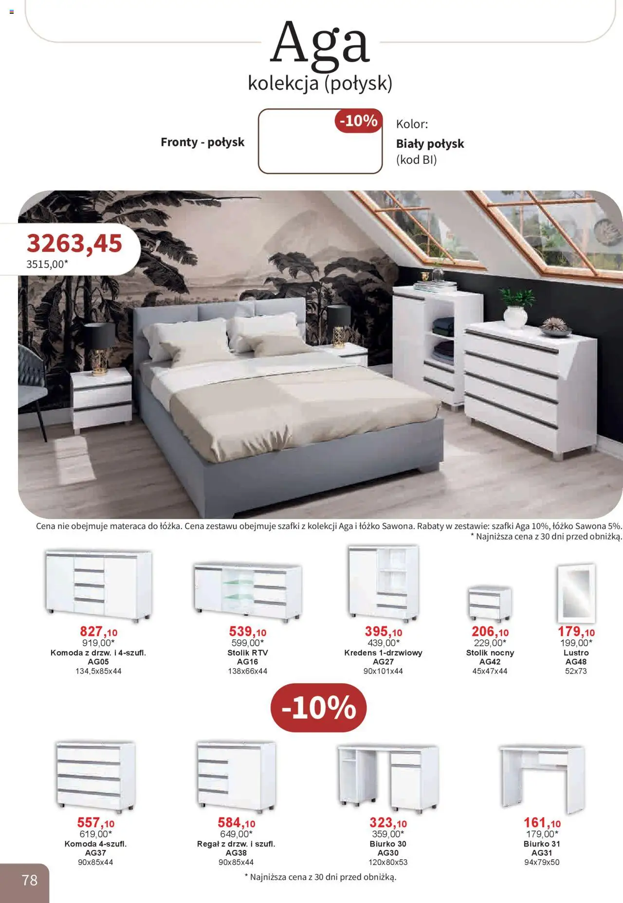 Bodzio Katalog od 01.10.2025 | Strona: 78 | Produkty: Komoda, Stolik nocny, Kredens, Biurko