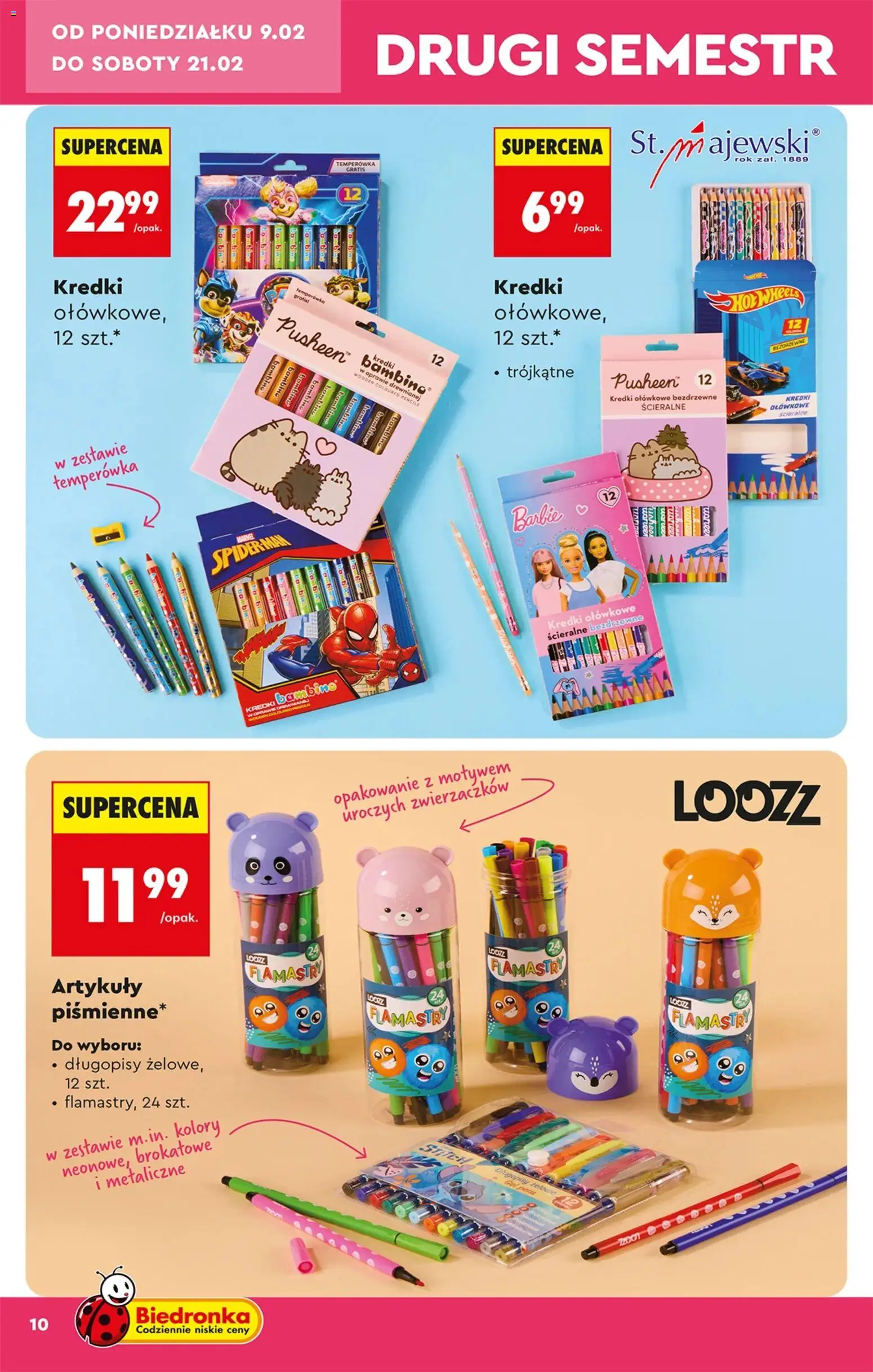 Biedronka Polsko leták - Hity i inspiracje od 07.02.2026 | Strana: 12 | Produkty: Hot Wheels, Barbie