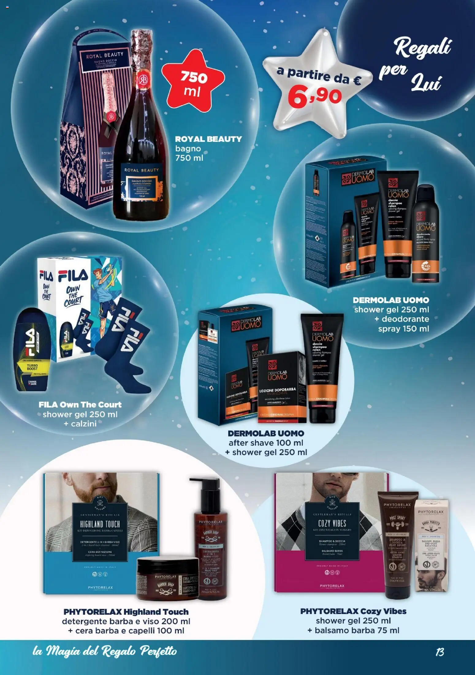 Volantino Acqua e Sapone del 13.11.2025 | Pagina: 13 | Prodotti: Dopobarba, Lozione dopobarba, Deodorante, Doccia