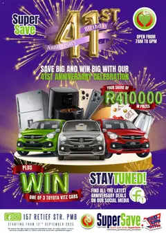 Super Save specials catalogue – valid from 12.09.2025