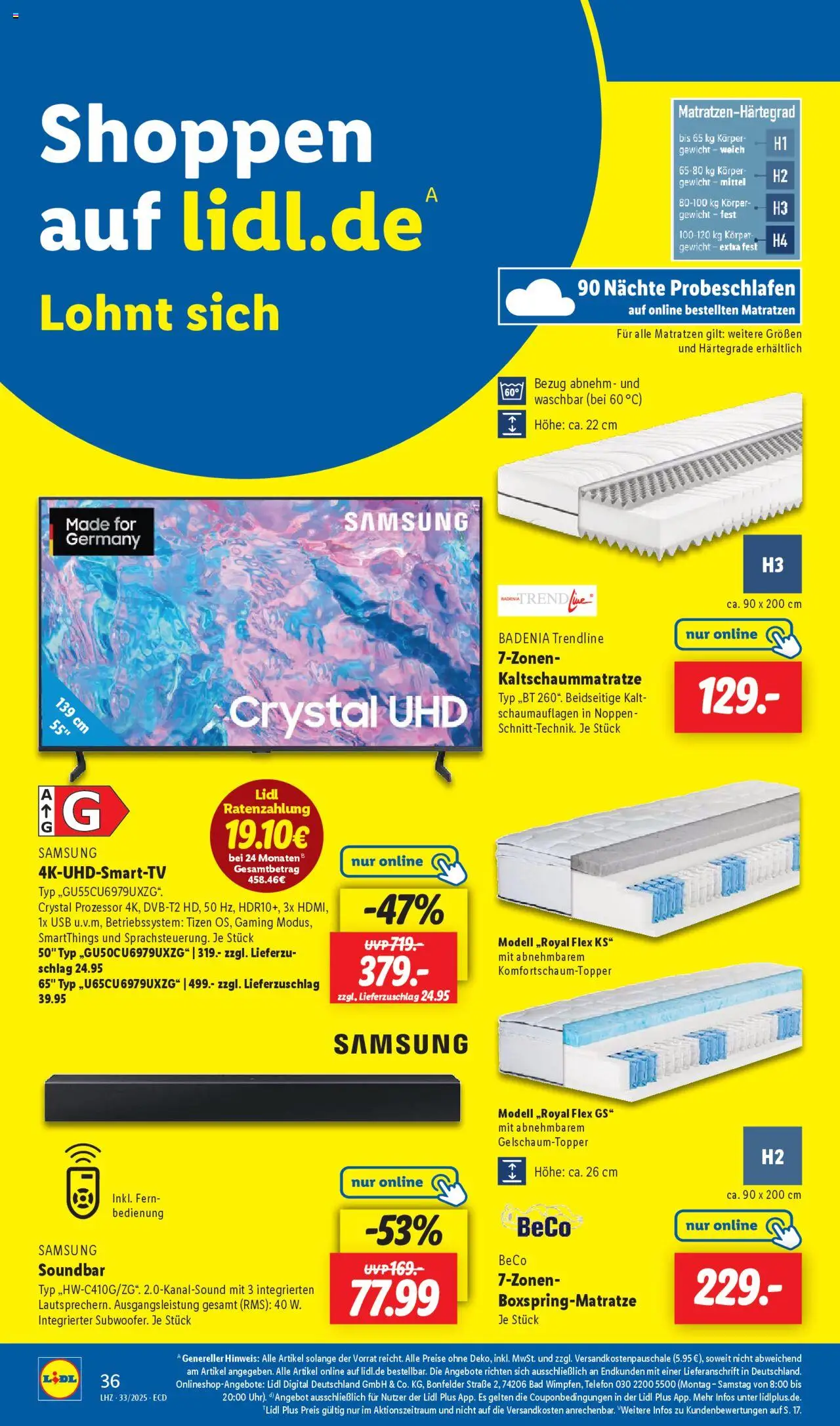 Lidl Prospekt 	 - gültig ab dem 11.08.2025 | Seite: 24 | Produkte: Gewicht, Bad, Soundbar, Telefon
