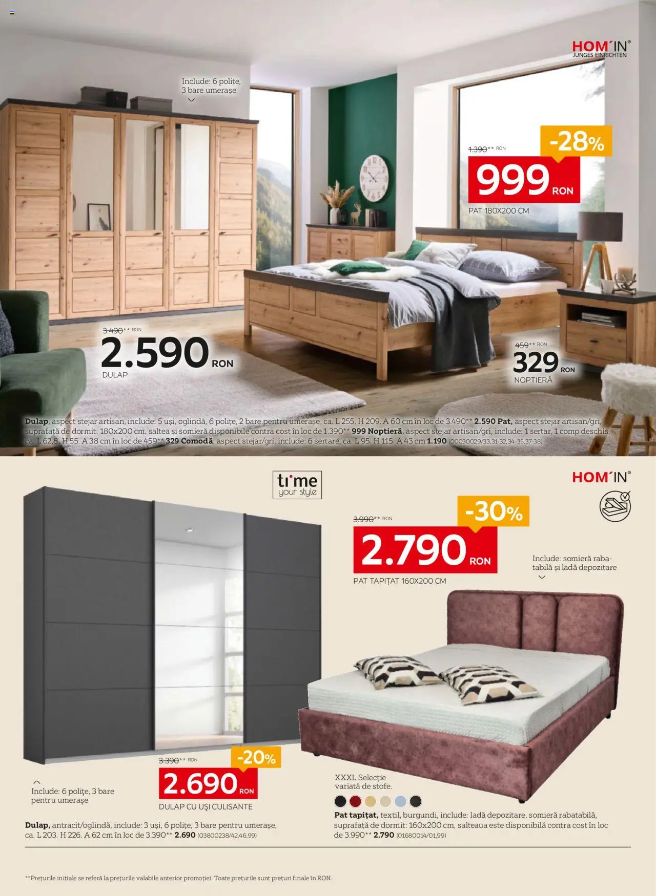 Catalog XXXLutz – valabil de la 30.06.2025 | Pagină: 4 | Produse: Delgeç, Pat, Saltea, Noptieră
