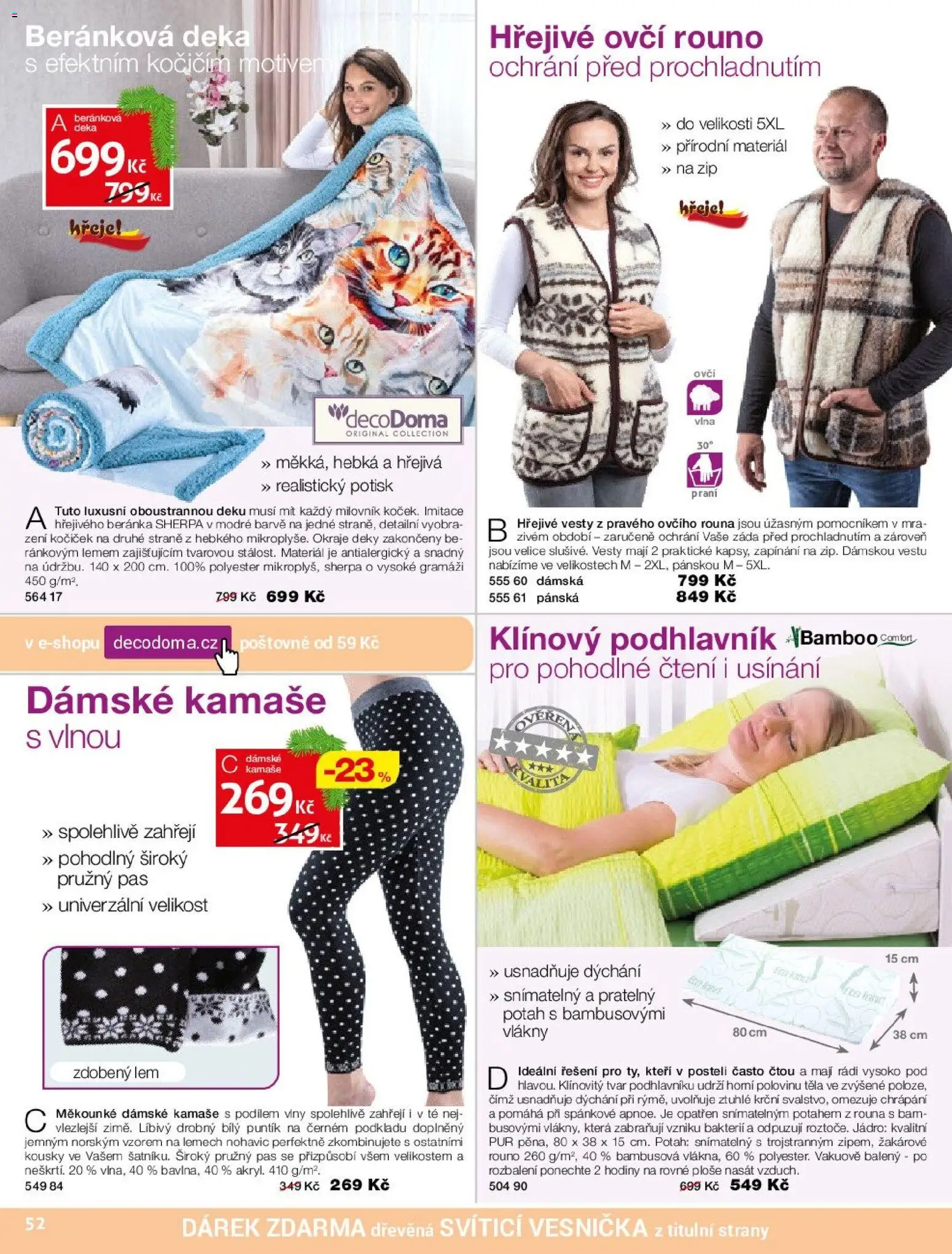 Decodoma leták od 18.11.2025 | Strana: 39 | Produkty: Hodiny, Deka, Deky