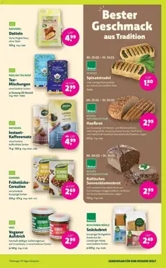 Denns BioMarkt Angebote ab 25.02.2026 gültig | Seite: 9 | Produkte: Mühle, Käse, Kaffee, Tee