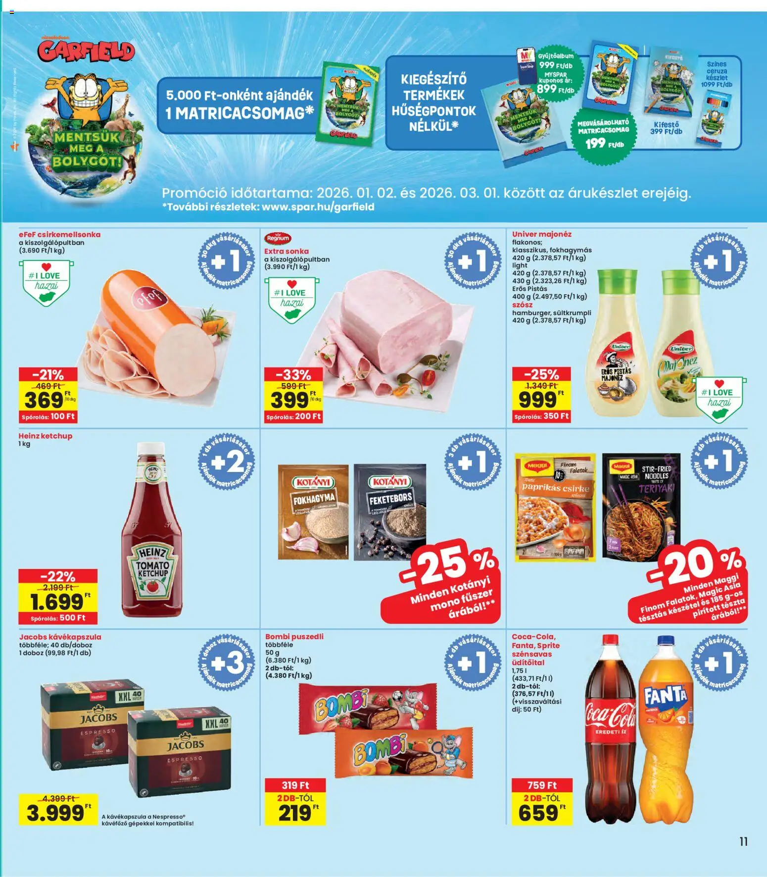 Interspar akciós ujság - amely érvényes a következő dátumtól: 12.02.2026 | Oldal: 11