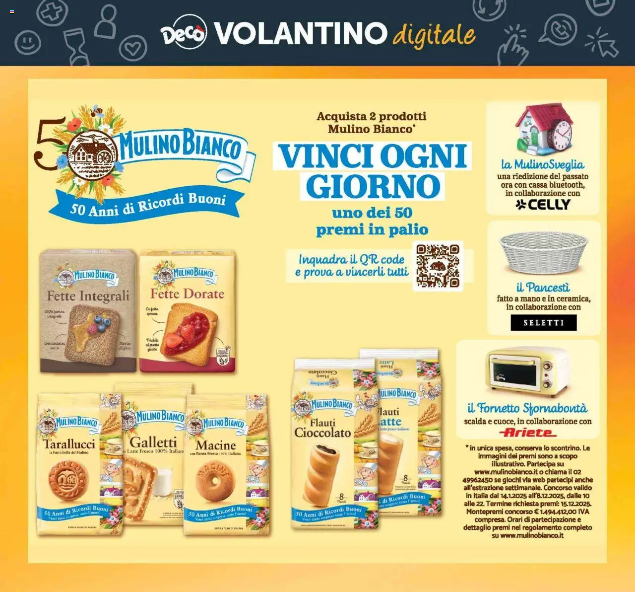Volantino Decò del 12.09.2025 | Pagina: 25 | Prodotti: Cioccolato, Fornetto, Panna, Farina