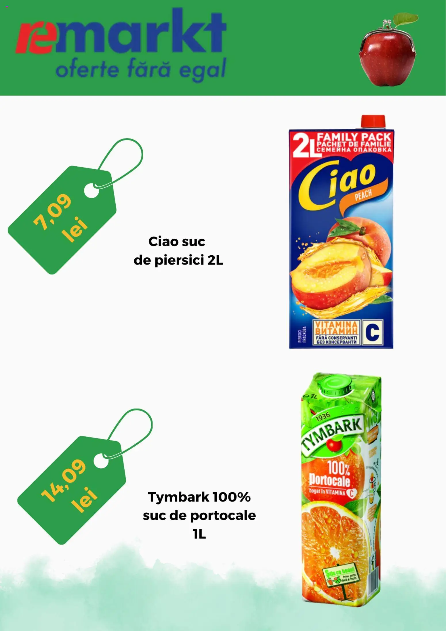 Noul catalog Remarkt – valabil de la 01.04.2026 | Pagină: 2 | Produse: Suc, Portocale