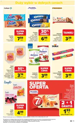 Pogląd oferty "Carrefour Gazetka" - ważna od 10.11.2025 | Strona: 35 | Produkty: Gumy, Cukierki, Ciastka, Melisa