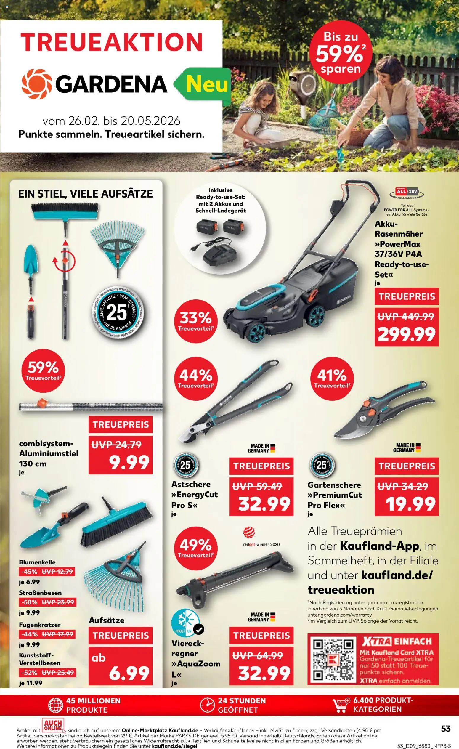 Kaufland prospekt Völklingen	 – gültig ab 26.02.2026 | Seite: 53 | Produkte: Rasenmäher