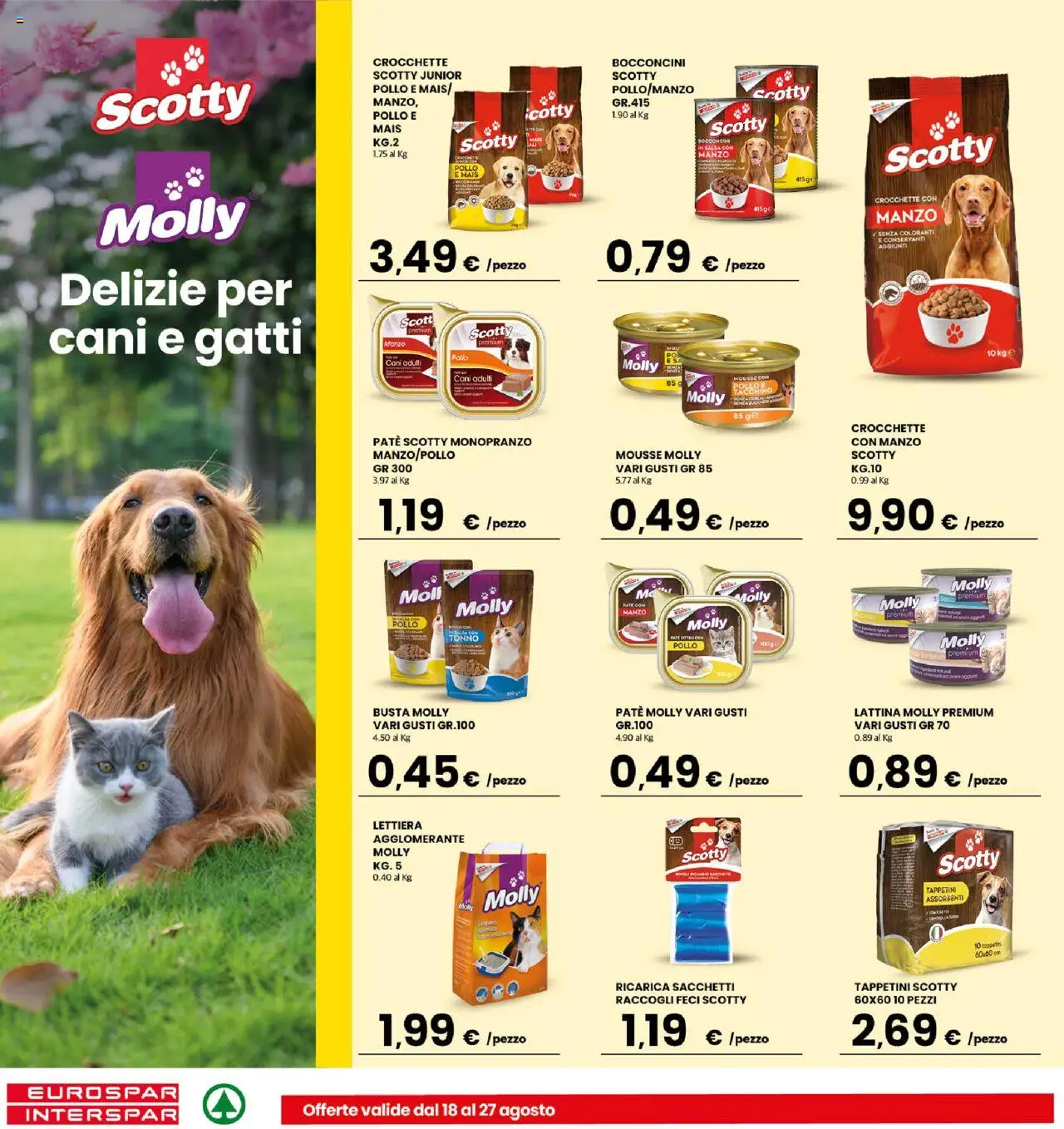 Volantino Interspar del 18.08.2025 | Pagina: 17 | Prodotti: Manzo, Salsa, Crocchette, Mais