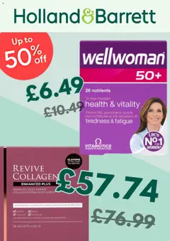 Preview of Holland & Barrett - Offers valid from 18.07.2025