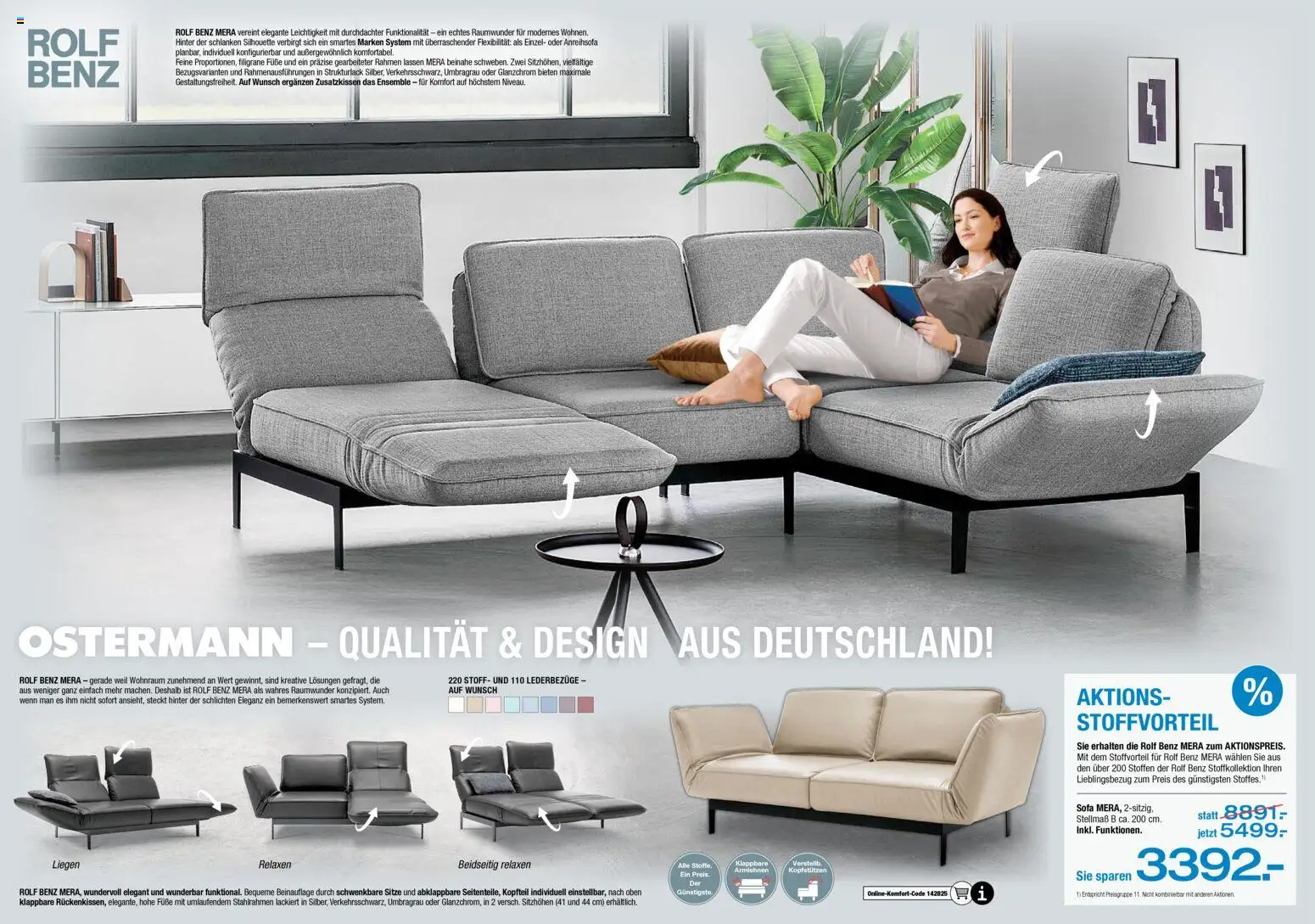 Ostermann Prospekt Gartenmöbel – gültig ab 16.04.2026 | Seite: 9 | Produkte: Sofa, Liege