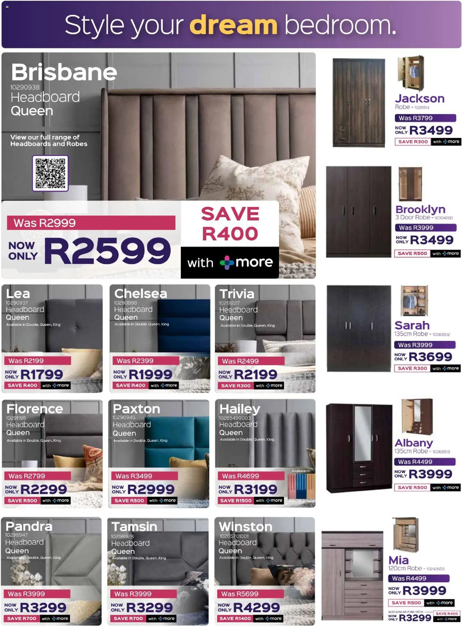 New Sleepmasters catalogue – valid from 29.12.2025 | Page: 11 | Products: Headboard