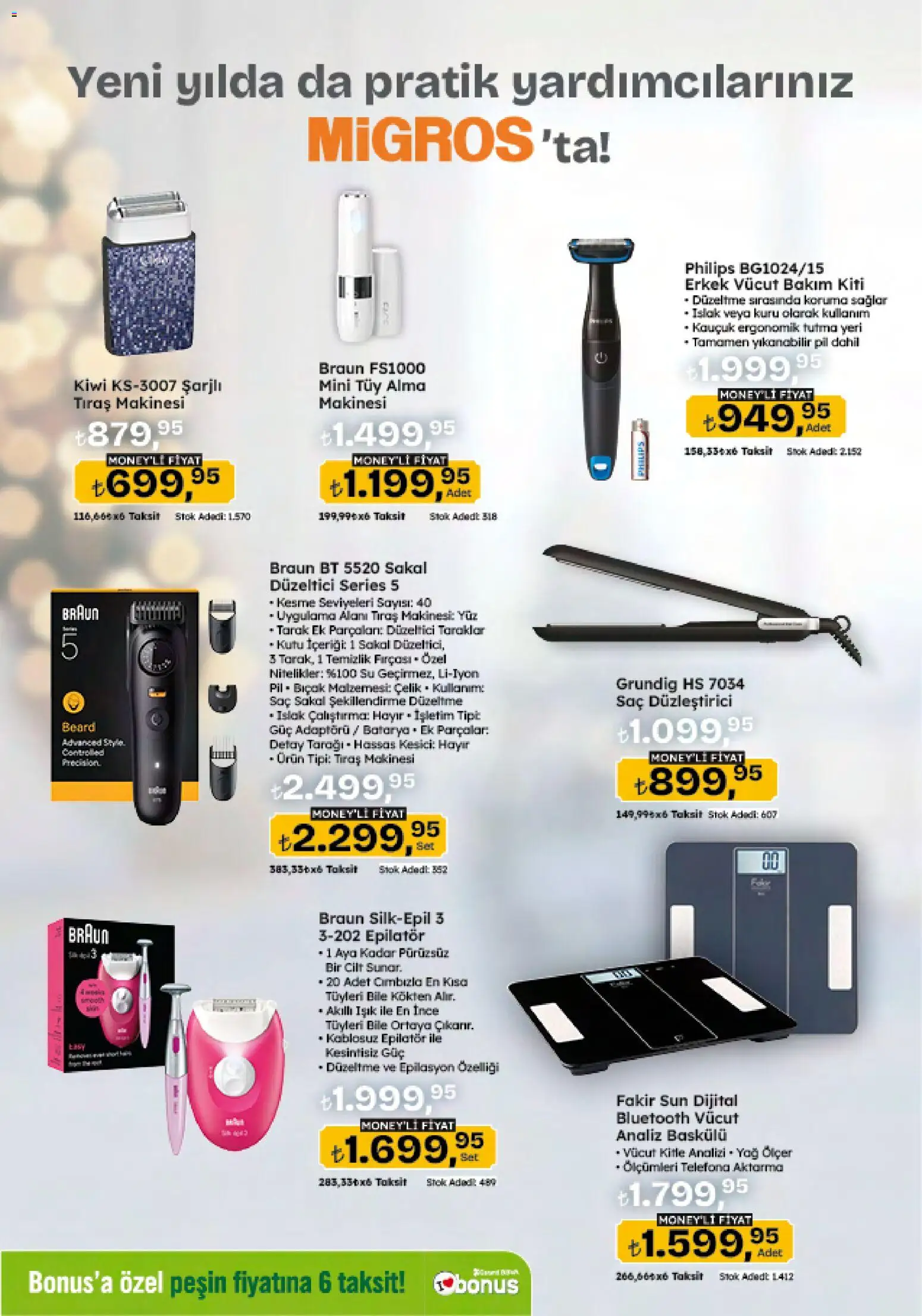 Migros Katalog - 5M Migroskop Dijital - 05.12.2025 tarihinden itibaren geçerlidir | Sayfa: 189 | Ürünler: Saç düzleştirici, Pil, Yağ, Su