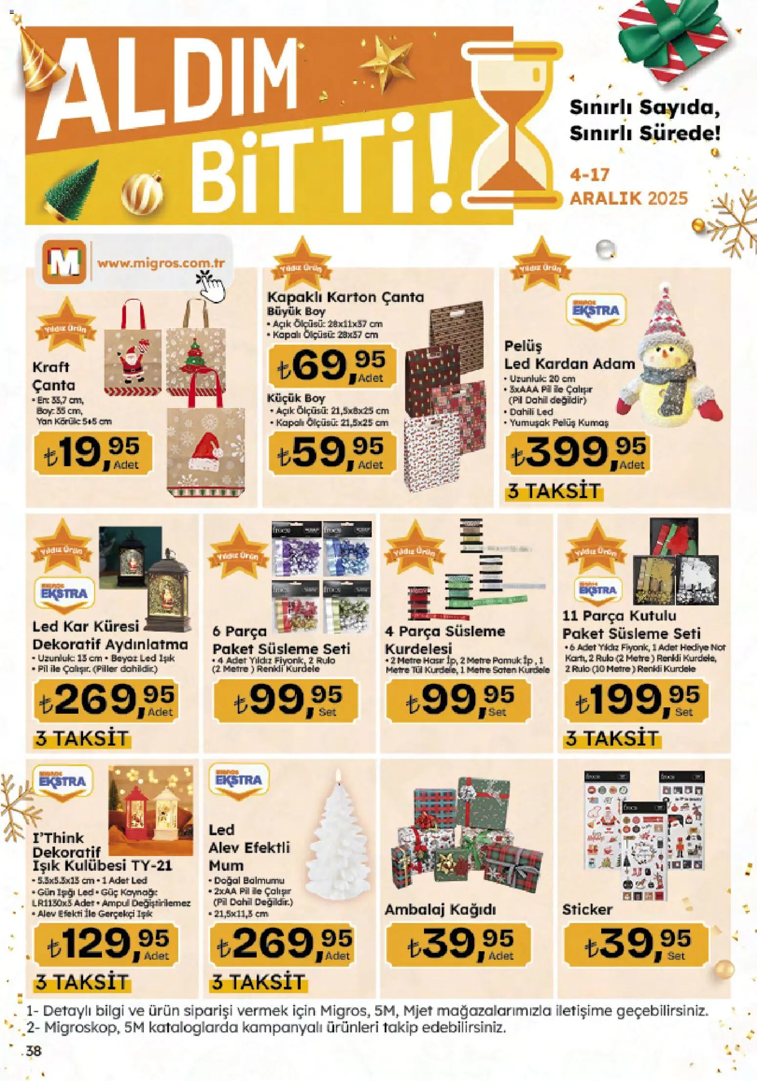 Migros Katalog - Migroskop - 04.12.2025 tarihinden itibaren geçerlidir | Sayfa: 127