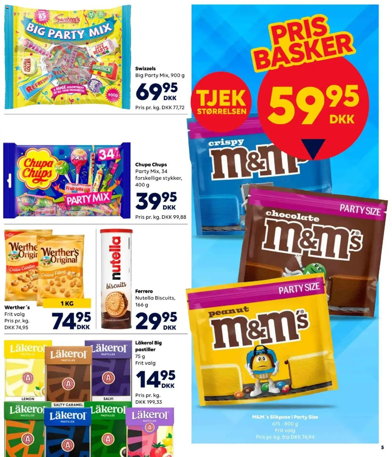 Bordershop Tilbudsavis gyldig fra 13.08.2025 | Side: 5 | Produkter: Nutella