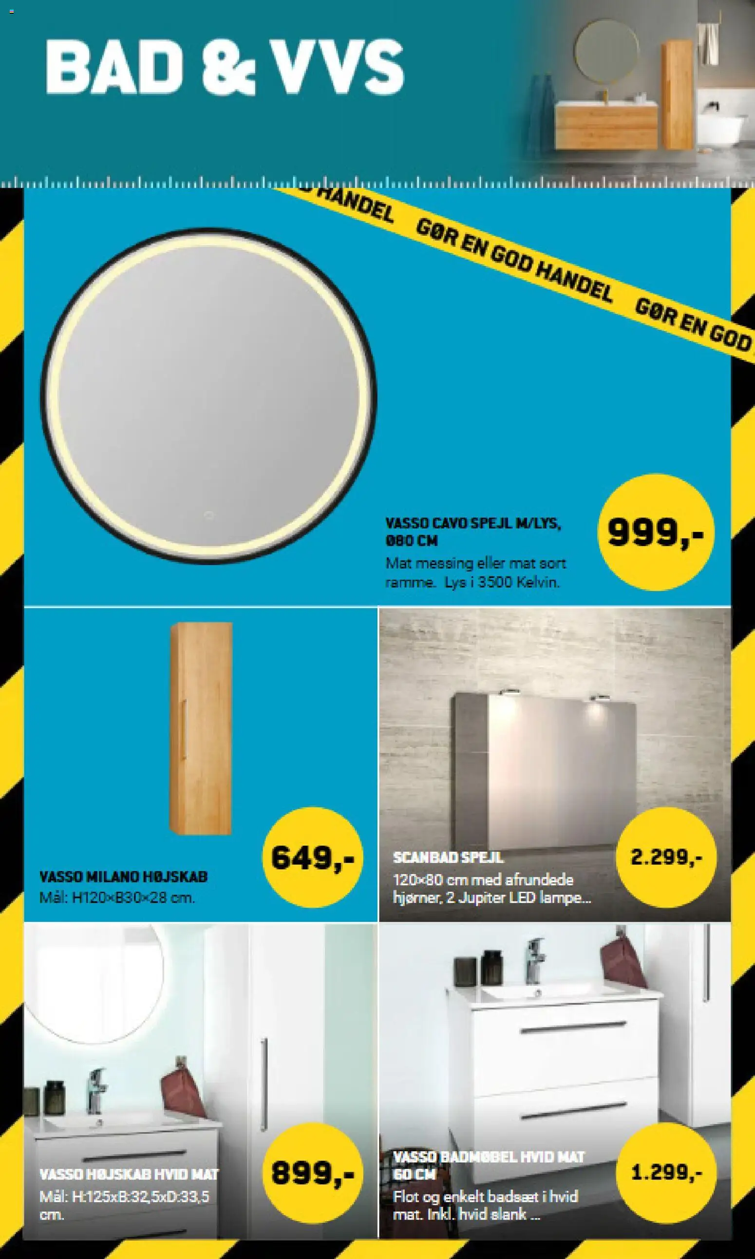 XL-BYG tilbudsavis – gyldig fra 16.01.2026 | Side: 17 | Produkter: Spejl, Lampe, Bad