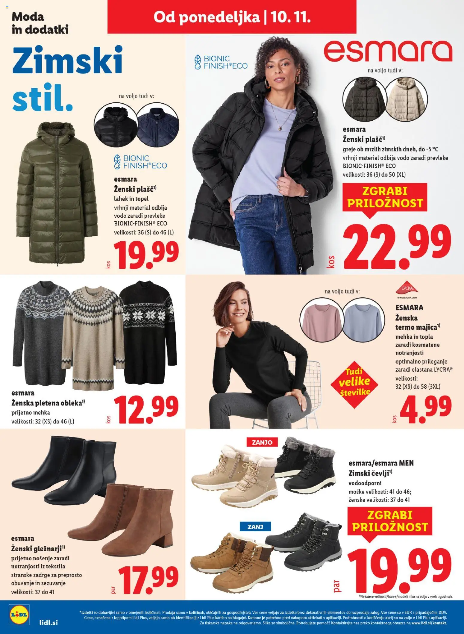 Novi Lidl katalog ponudbe – veljaven od 06.11.2025 | Stran: 60 | Izdelki: Plasc