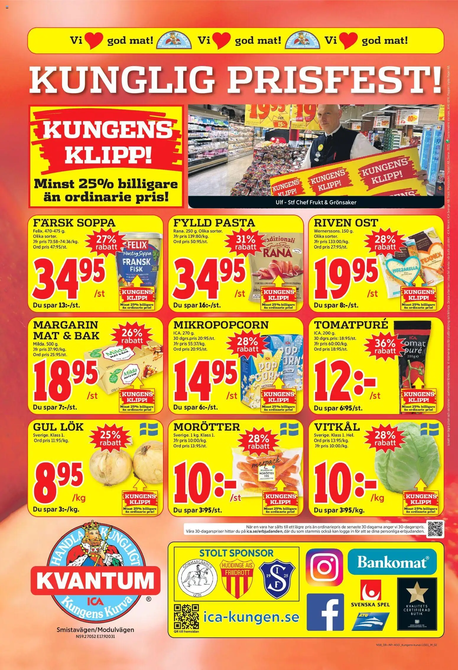 ICA Kvantum reklamblad aktuell från 16.02.2026 | Sida: 10