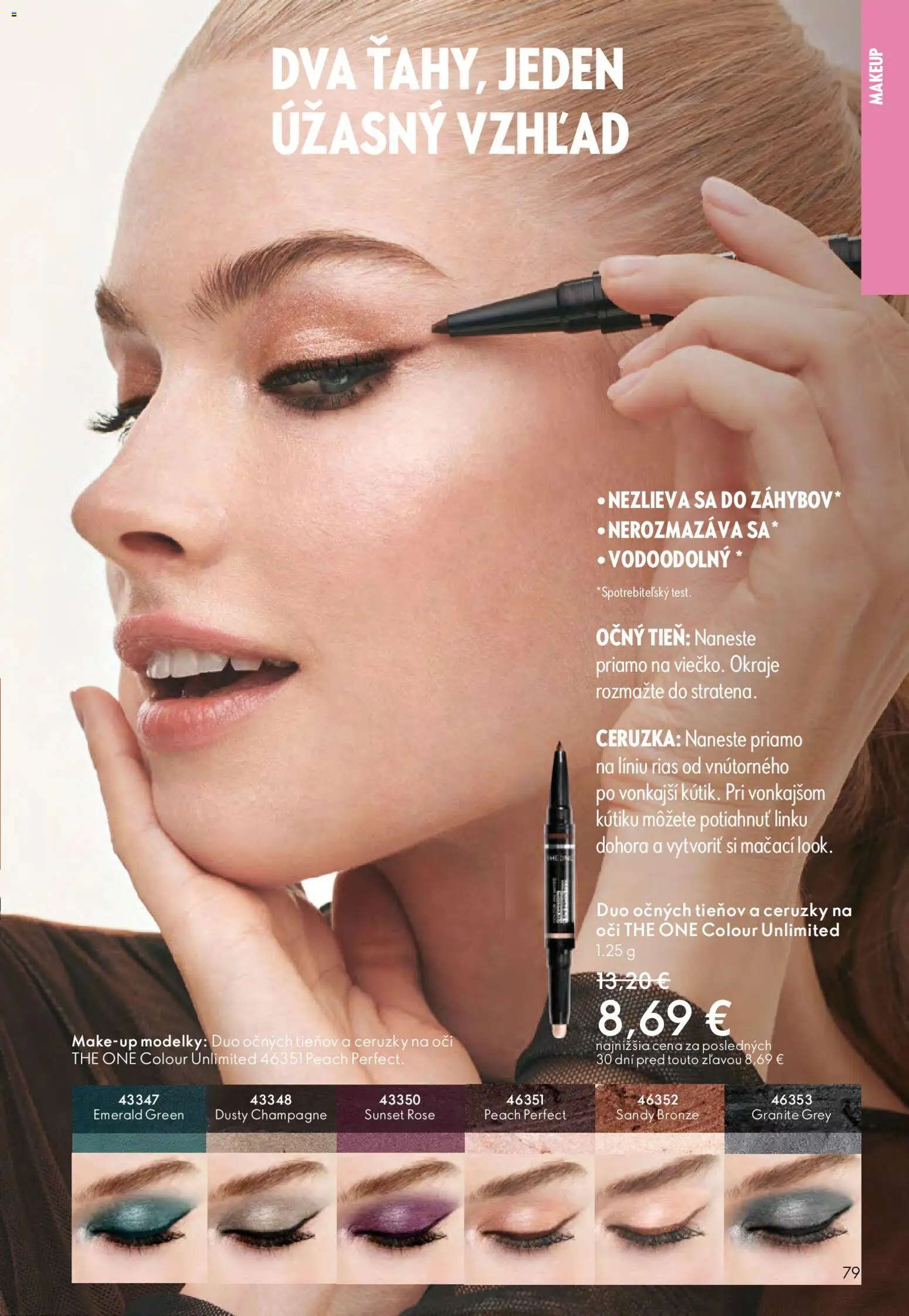 Nové Oriflame akcie – leták je platný od 06.05.2026 | Strana: 79 | Produkty: Ceruzka