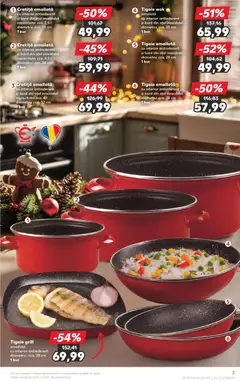Ofertele Kaufland valabile de la 03.12.2025 | Pagină: 3 | Produse: Tigaie, Cratiță, Grill