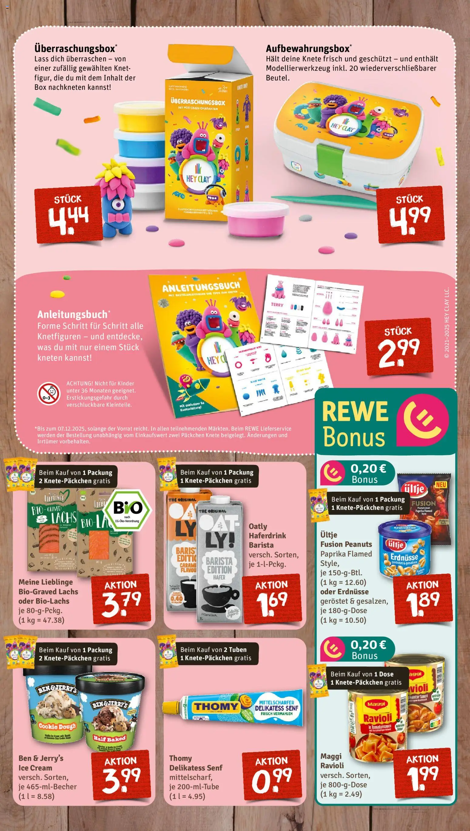 Nahkauf Prospekt – gültig ab 02.11.2025 | Seite: 3 | Produkte: Erdnüsse, Box, Ben & Jerry's, Oatly