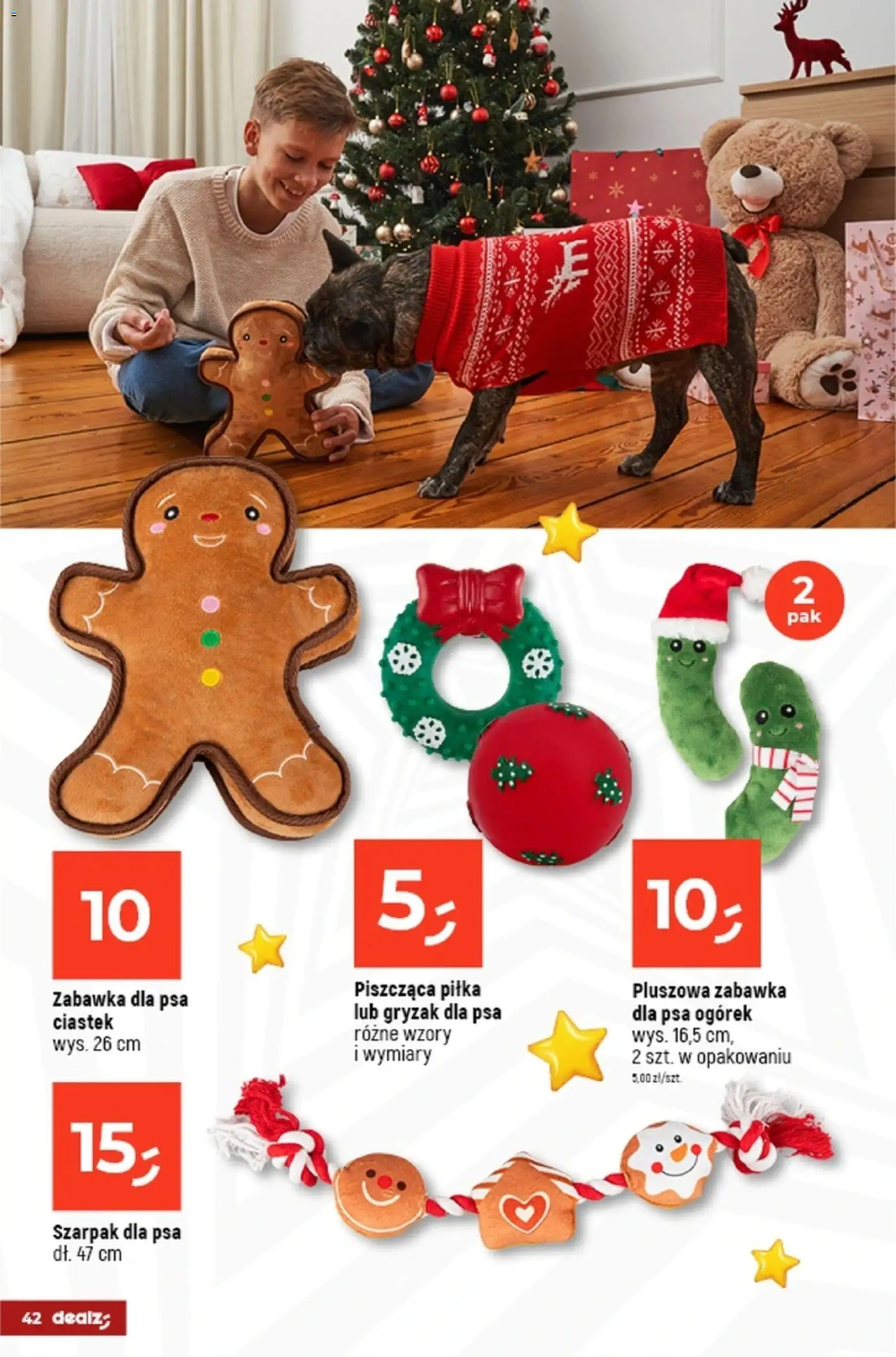 Dealz Gazetka - Dom Pełen Magii od 03.11.2025 | Strona: 42 | Produkty: Zabawka dla psa