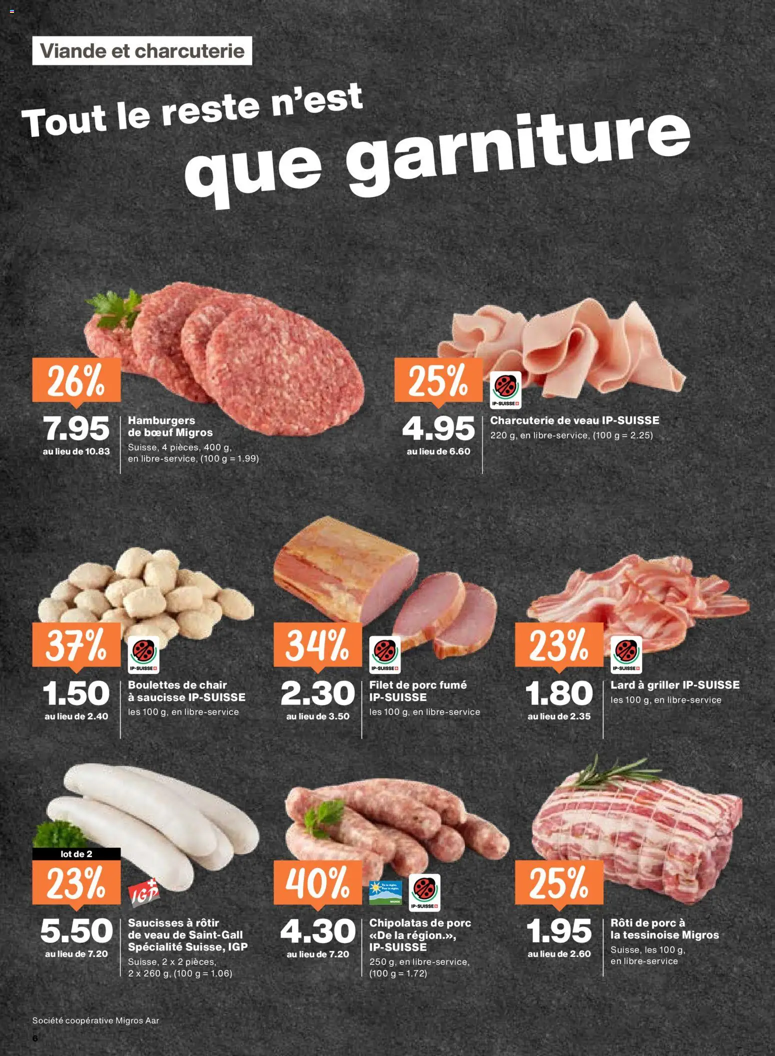 Migros aktionen FR – gültig ab 16.04.2026 | Seite: 6 | Produkte: Griller