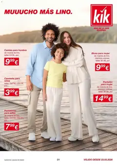 Vista previa KIK - Muuucho más lino válido desde el 23.03.2026