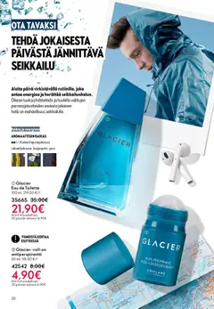 Oriflame-mainoslehti voimassa 08.10.2025 alkaen | Sivu: 20 | Tuotteet: Eau de toilette, Antiperspirantti